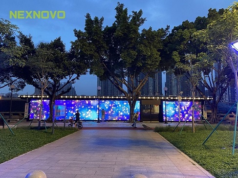 晶泓光電玻璃NSN系列閃耀百年大沙頭碼頭，讓羊城夜色更璀璨！