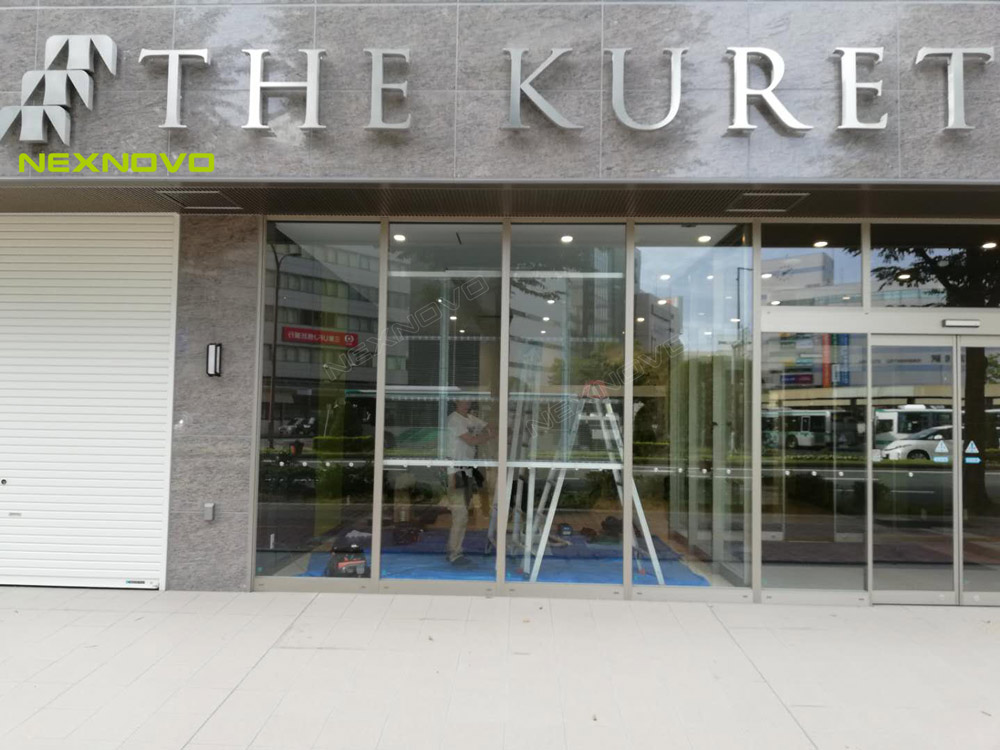 日本The Kuret Hotel透明LED透明屏项目(图3)