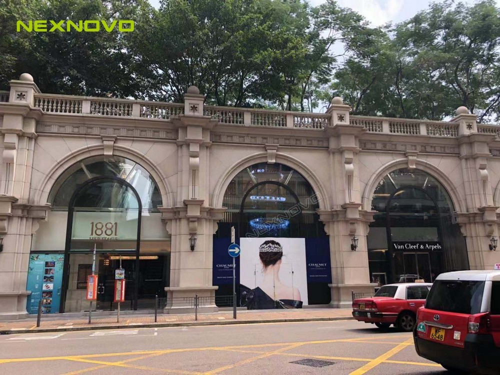 香港CHAUMET透明LED显示屏项目(图1)