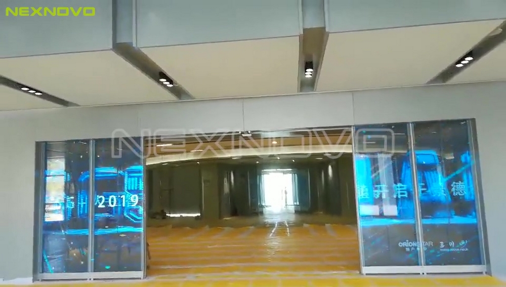 江西景德镇人工智能+5G城市会客厅移动门项目(图4)